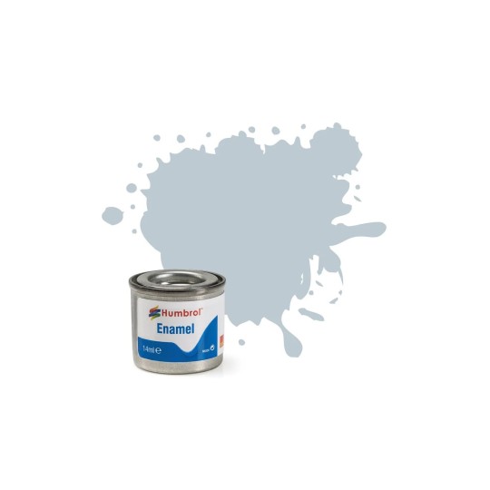 AA0610-Enamel Paint 56: Aluminium - Metallic - 14ml Humbrol AA0610