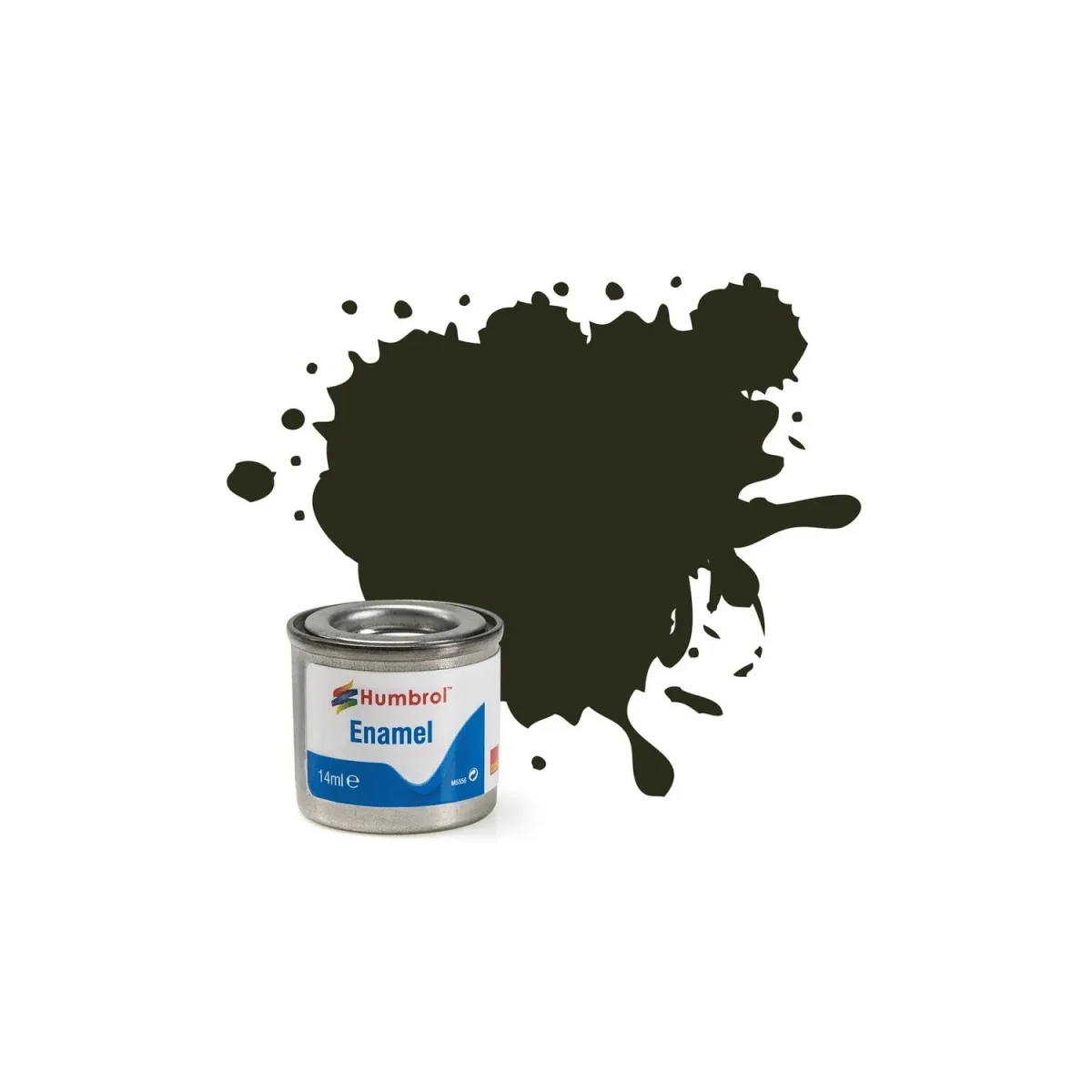 Peinture Enamel 53: Metallic Gunmetal - 14ml Humbrol AA0583 - AA0583