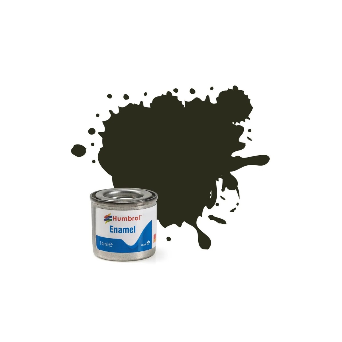 Enamel Paint 53: Metallic Gunmetal - 14ml Humbrol AA0583 - AA0583