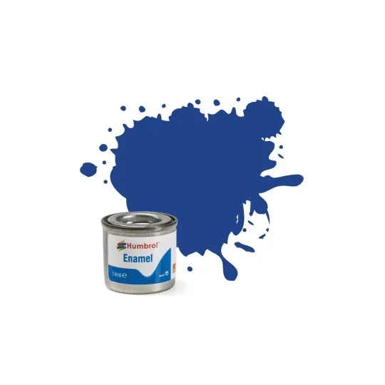 AA0271-Enamel Paint: 25 - Blue - Matt - (14ml) Humbrol AA0271