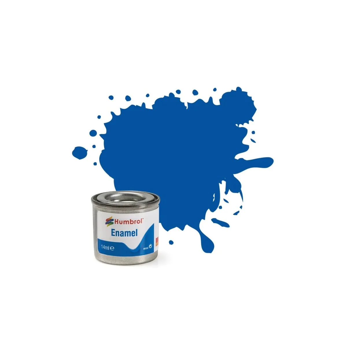 Enamel Paint: 14 - French Blue - Gloss - (14ml) Humbrol AA0151 - AA... Enamel Paint: 14 - French Blue - Gloss - (14ml) Humbrol AA0151 - AA...