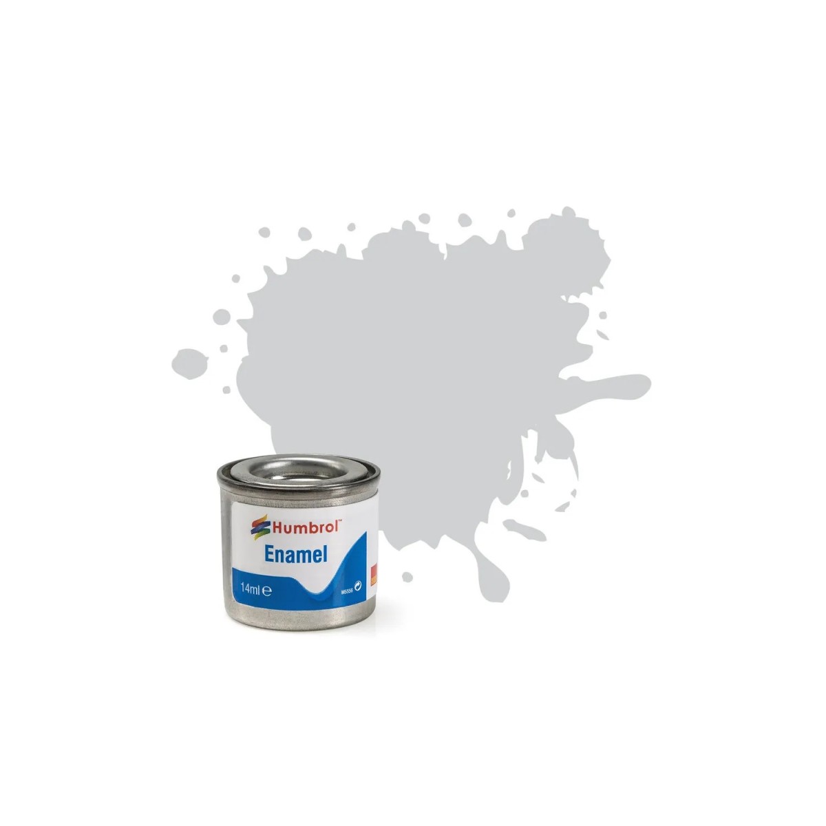 Enamel Paint: 11 - Silver - Metallic - (14ml) Humbrol AA0120 - AA0120