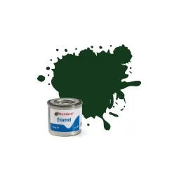 Enamel Paint: 3 - Brunswick Green - Gloss - (14ml) Humbrol AA0031 -...