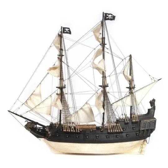 Black Swan Boat 1/75 scale wooden construction kit OcCre - 12012 - ... 12012-Black Swan Boat 1/75 scale wooden construction kit OcCre - 12012