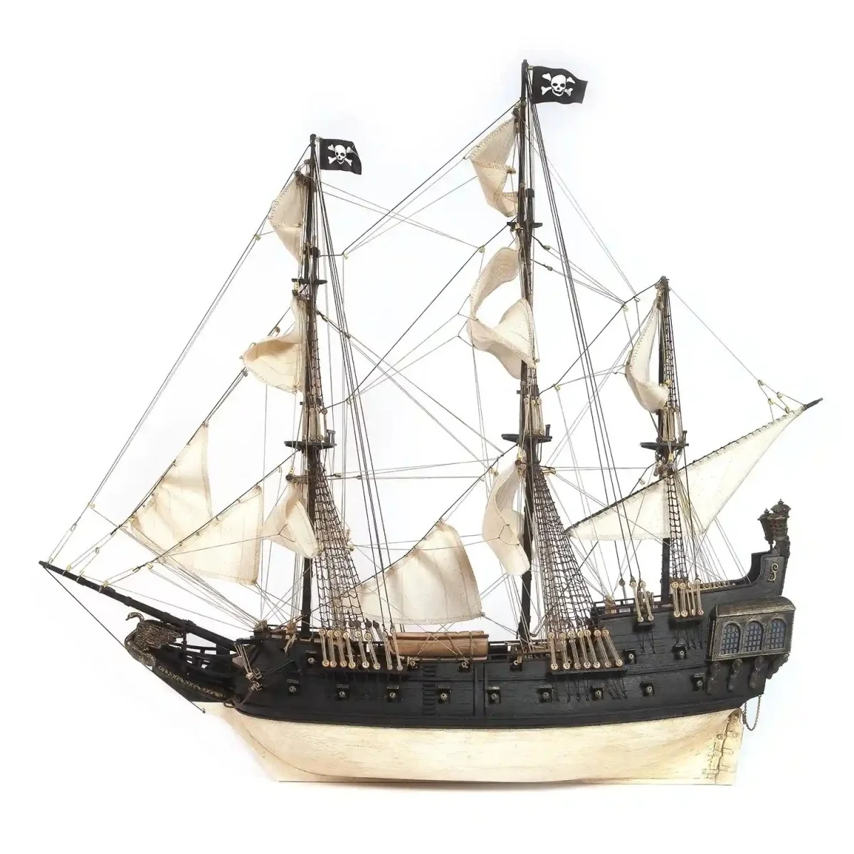 Black Swan Boat 1/75 scale wooden construction kit OcCre - 12012 - ... Black Swan Boat 1/75 scale wooden construction kit OcCre - 12012 - ...