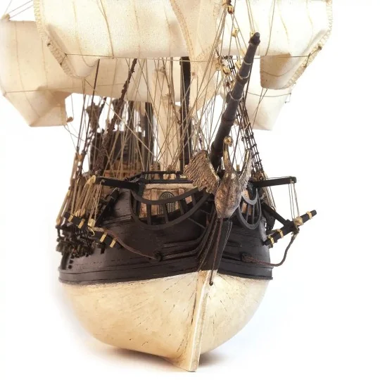 Black Swan Boat 1/75 scale wooden construction kit OcCre - 12012 - ... 12012-Black Swan Boat 1/75 scale wooden construction kit OcCre - 12012