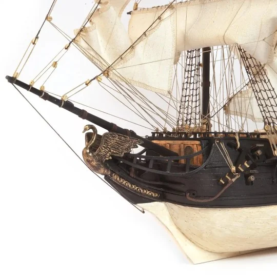 Black Swan Boat 1/75 scale wooden construction kit OcCre - 12012 - ... 12012-Black Swan Boat 1/75 scale wooden construction kit OcCre - 12012