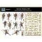 MB3593-Figurines infanterie allemande DAK Afrique du Nord 1/35 - Master Box - MB3593