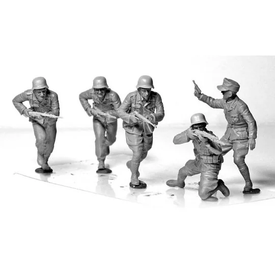 German DAK Infantry Figures North Africa 1/35 - Master Box - MB3593... MB3593-German DAK Infantry Figures North Africa 1/35 - Master Box - MB3593