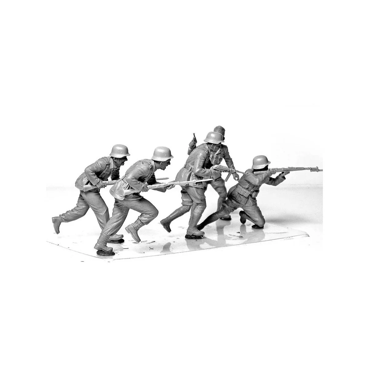Figurines infanterie allemande DAK Afrique du Nord 1/35 - Master Bo...