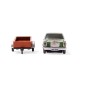 Carson 1/87 HO Green Mercedes-Benz 200/8 RC Car + Trailer - 500504169 500504169-Carson 1/87 HO Green Mercedes-Benz 200/8 RC Car + Trailer - 500504169