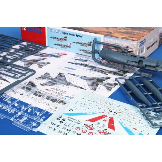 SH72357-Maquette avion Mirage F.1CT Fighter-Bomber Version 1/72 Special Hobby - SH72357