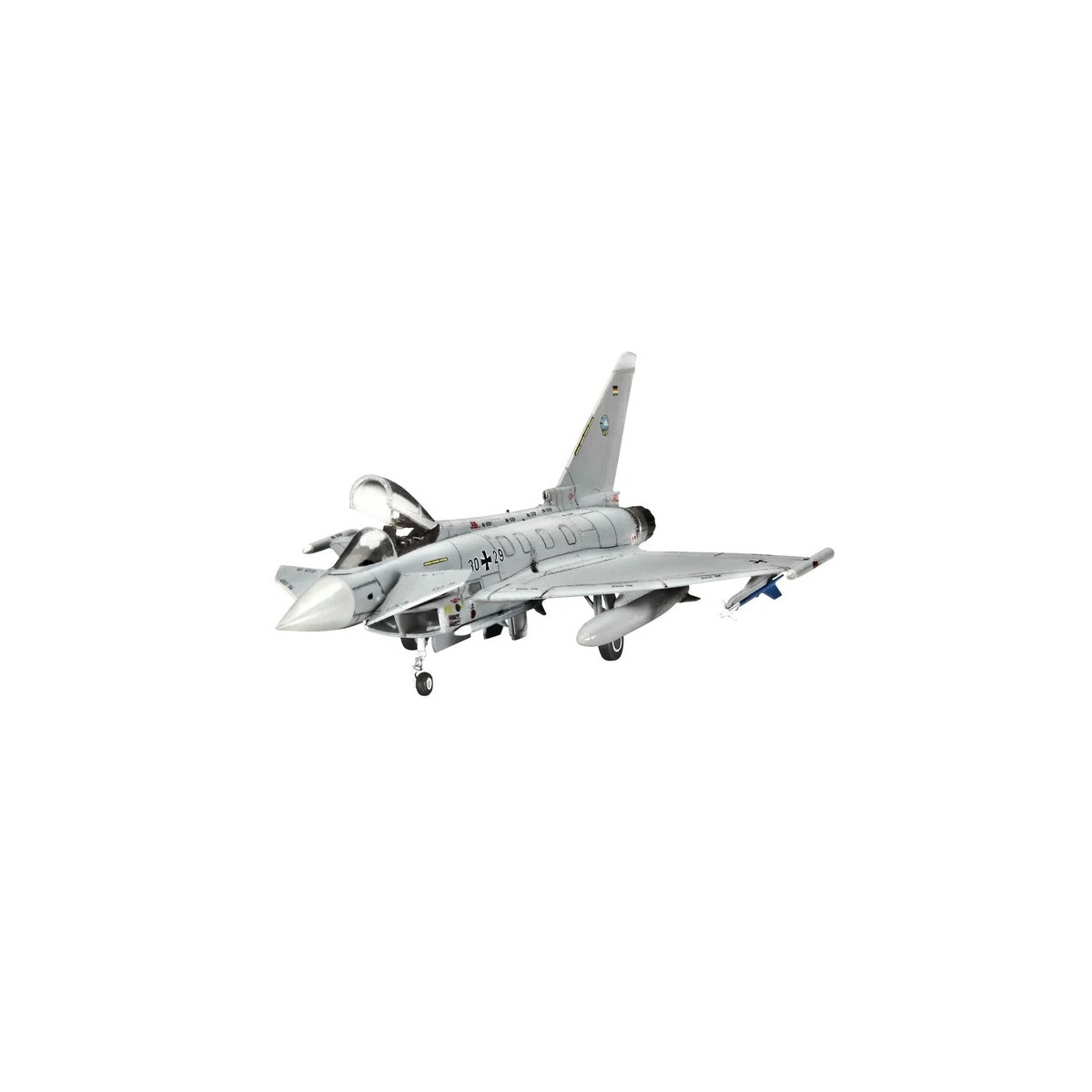 1/144 scale Eurofighter Typhoon single-seat model airplane + Reve paints...