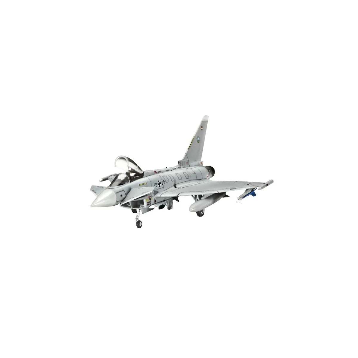 Maquette avion Eurofighter Typhoon monoplace 1/144 + peintures Reve...