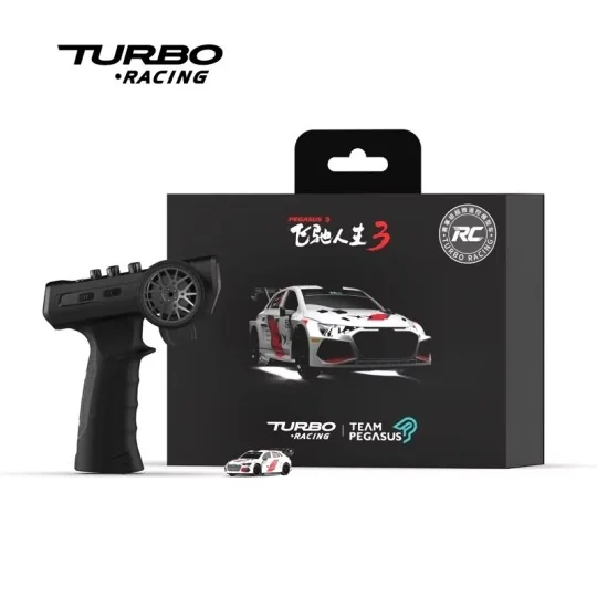 TB-C78-Micro voiture RC Pegasus 3 C78 RTR 1/76 Edition Limitée Turbo Racing - TB-C78
