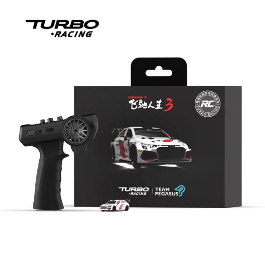 TB-C78-Micro voiture RC Pegasus 3 C78 RTR 1/76 Edition Limitée Turbo Racing - TB-C78