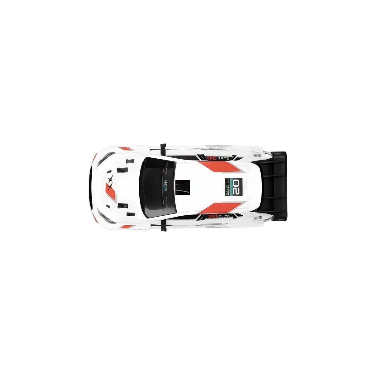 Micro voiture RC Pegasus 3 C78 RTR 1/76 Edition Limitée Turbo Racin...