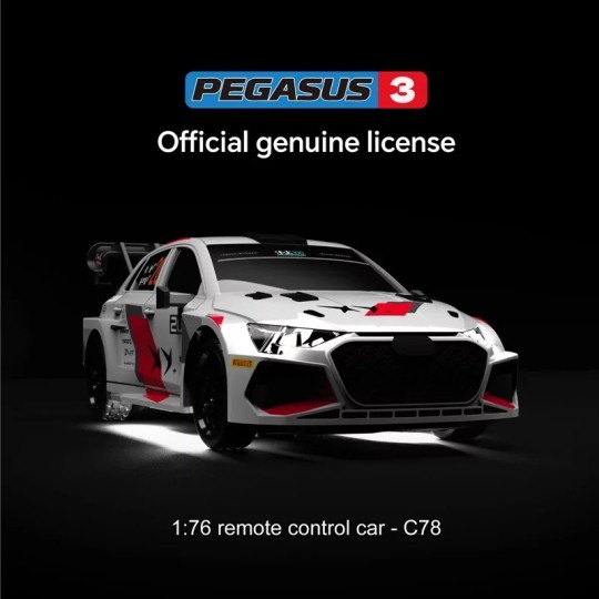 TB-C78-Micro voiture RC Pegasus 3 C78 RTR 1/76 Edition Limitée Turbo Racing - TB-C78