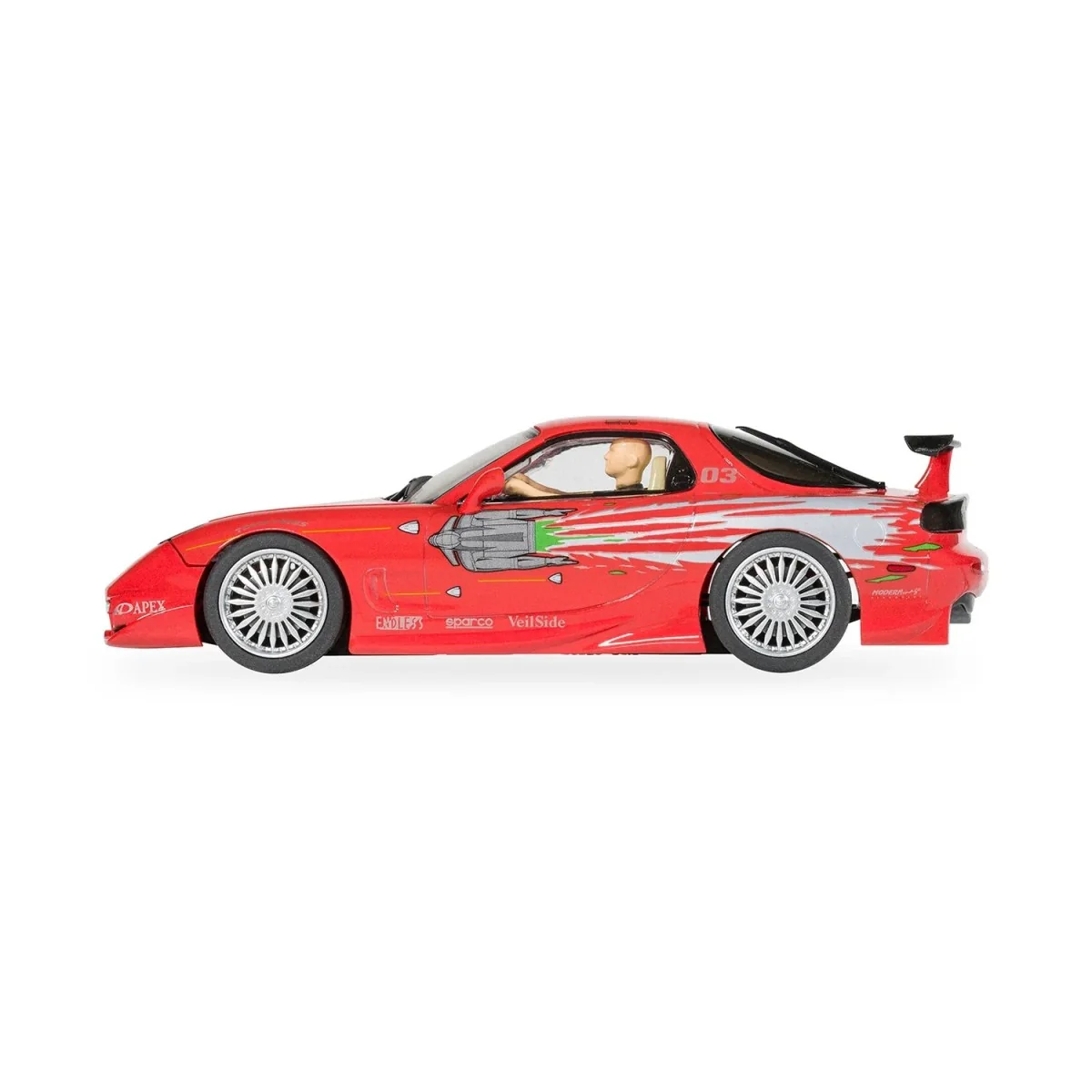 Voiture Mazda RX-7 Dom Toretto The Fast And The Furious Scalextric ... Voiture Mazda RX-7 Dom Toretto The Fast And The Furious Scalextric ...