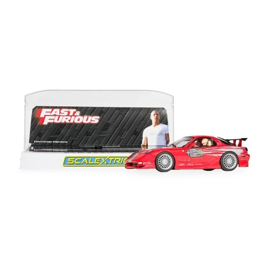 Voiture Mazda RX-7 Dom Toretto The Fast And The Furious Scalextric ... C4592-Voiture Mazda RX-7 Dom Toretto The Fast And The Furious Scalextric - C4592