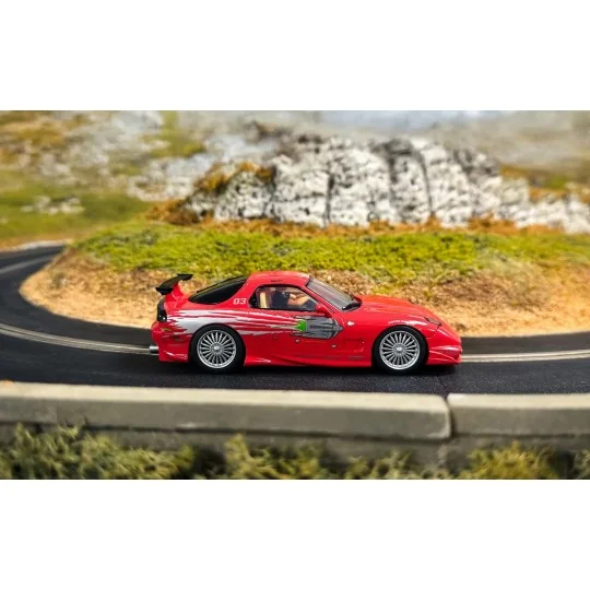 C4592-Car Mazda RX-7 Dom Toretto The Fast And The Furious Scalextric - C4592