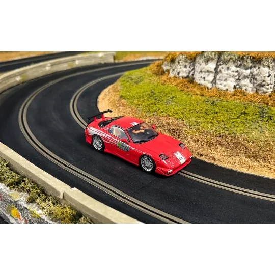Voiture Mazda RX-7 Dom Toretto The Fast And The Furious Scalextric ... C4592-Voiture Mazda RX-7 Dom Toretto The Fast And The Furious Scalextric - C4592