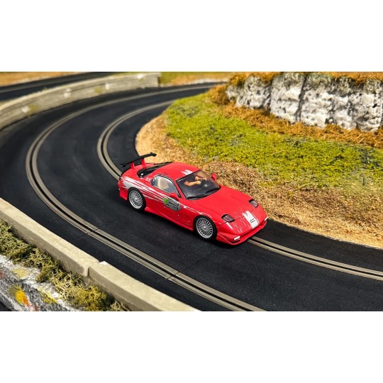 Voiture Mazda RX-7 Dom Toretto The Fast And The Furious Scalextric ... C4592-Voiture Mazda RX-7 Dom Toretto The Fast And The Furious Scalextric - C4592