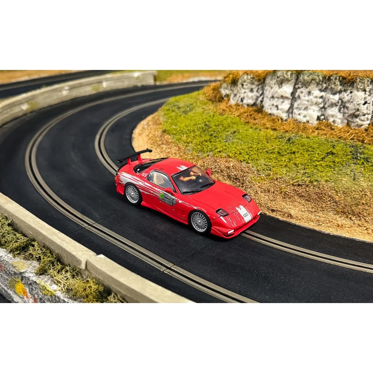 Car Mazda RX-7 Dom Toretto The Fast And The Furious Scalextric - C4...