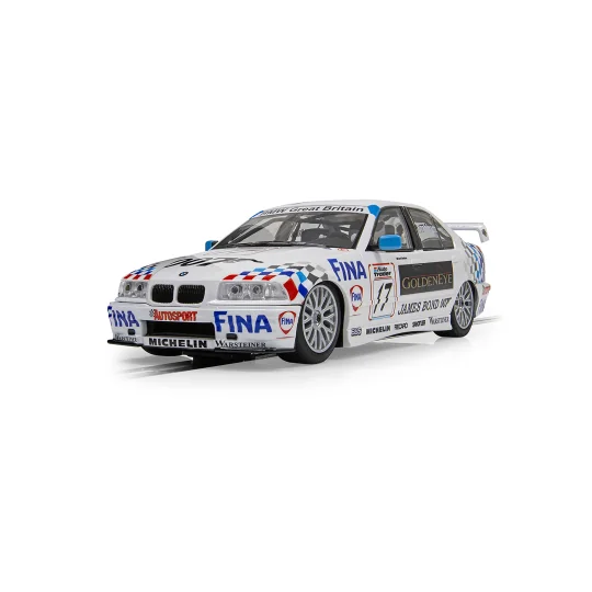 C4574-BMW 320i BTCC 1995 David Brabham Scalextric car - C4574