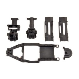 Chassis sup. + couvercle batterie Pirate Booster Tracker Dune Rippe...