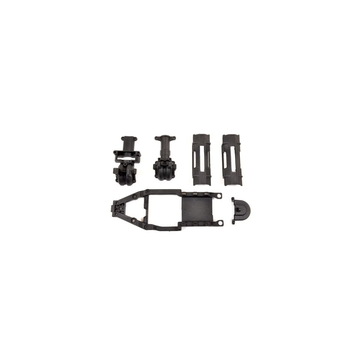 Chassis sup. + couvercle batterie Pirate Booster Tracker Dune Rippe...