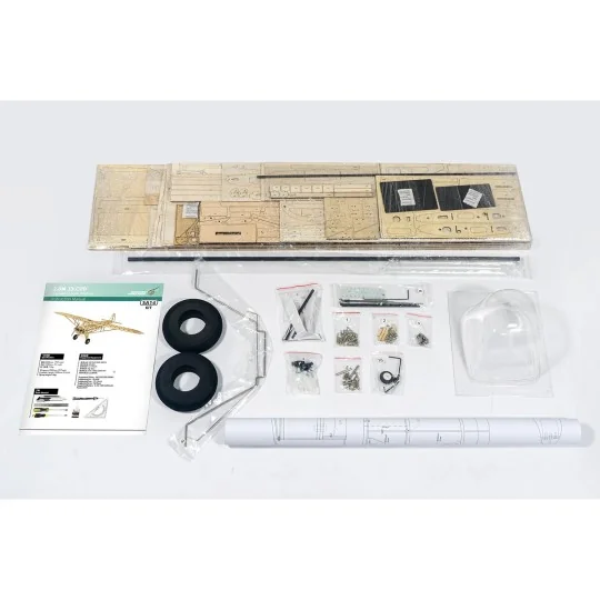 Piper J3-Cub 2000mm SA14 Balsa Kit DW Hobby - SA1401 - SA1401 SA1401-Piper J3-Cub 2000mm SA14 Balsa Kit DW Hobby - SA1401