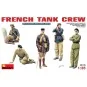 35105-Maquette équipage de char français 1/35 - MiniArt 35105