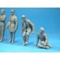 1/35 scale model of a French tank crew - MiniArt 35105 - 35105 35105-1/35 scale model of a French tank crew - MiniArt 35105