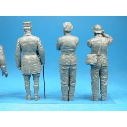 35105-Maquette équipage de char français 1/35 - MiniArt 35105