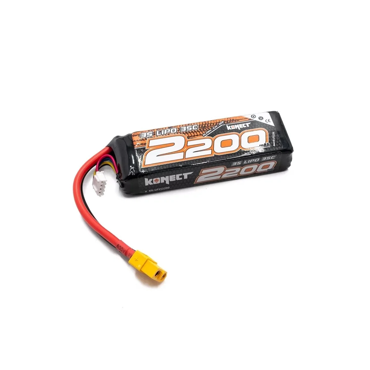 Li-Po 2200mAh 35C 3S 11.1V (XT60) Konect - KN-LP3S2200 - KN-LP3S2200
