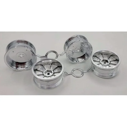 Jantes (x2) pour Porsche RSR Vaillant Tamiya 47524 - 9334237 - 9334237 9334237-Jantes (x2) pour Porsche RSR Vaillant Tamiya 47524 - 9334237