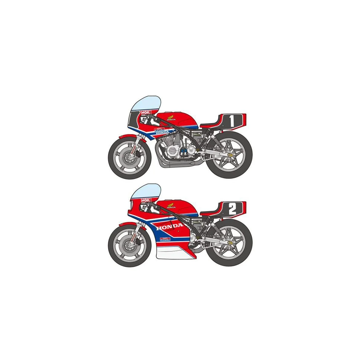 Tamiya Honda RS1000 Endurance Racer 1/12 scale motorcycle model kit... Tamiya Honda RS1000 Endurance Racer 1/12 scale motorcycle model kit...