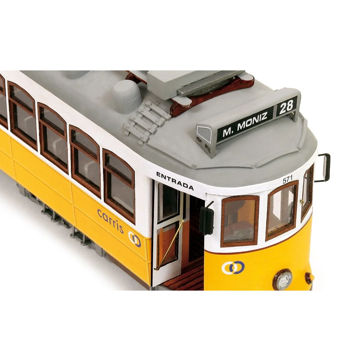 OcCre 53005 Lisbon Tram 1/24 scale wood and metal construction kit ... OcCre 53005 Lisbon Tram 1/24 scale wood and metal construction kit ...