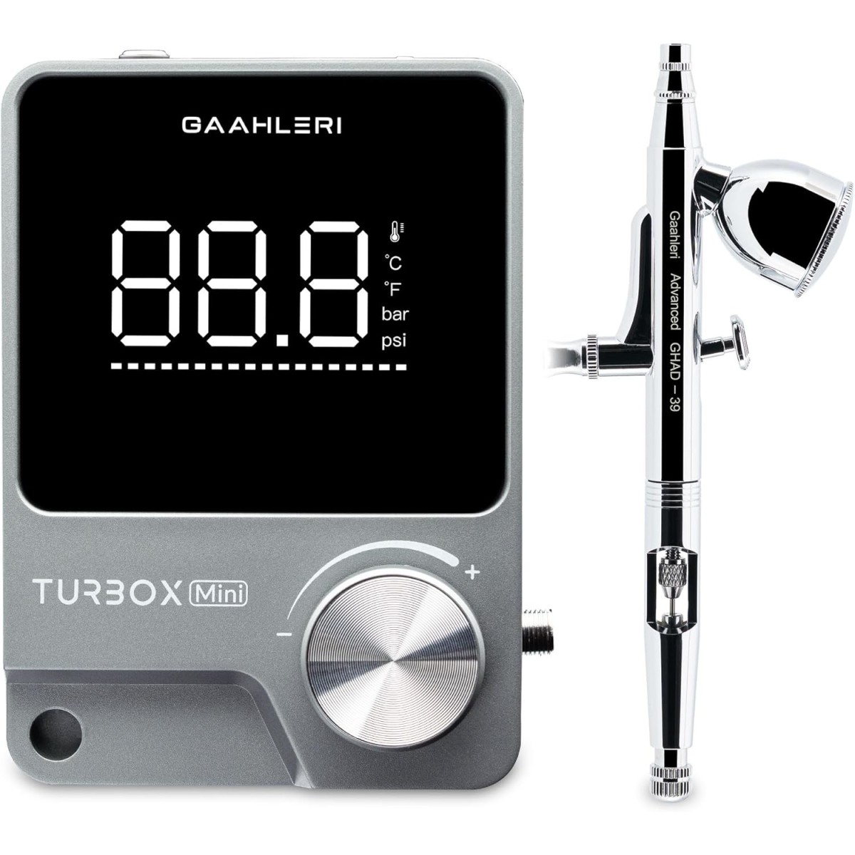 Turbox Mini Ambition Series Airbrush Kit with Mini Air Compressor... Turbox Mini Ambition Series Airbrush Kit with Mini Air Compressor...