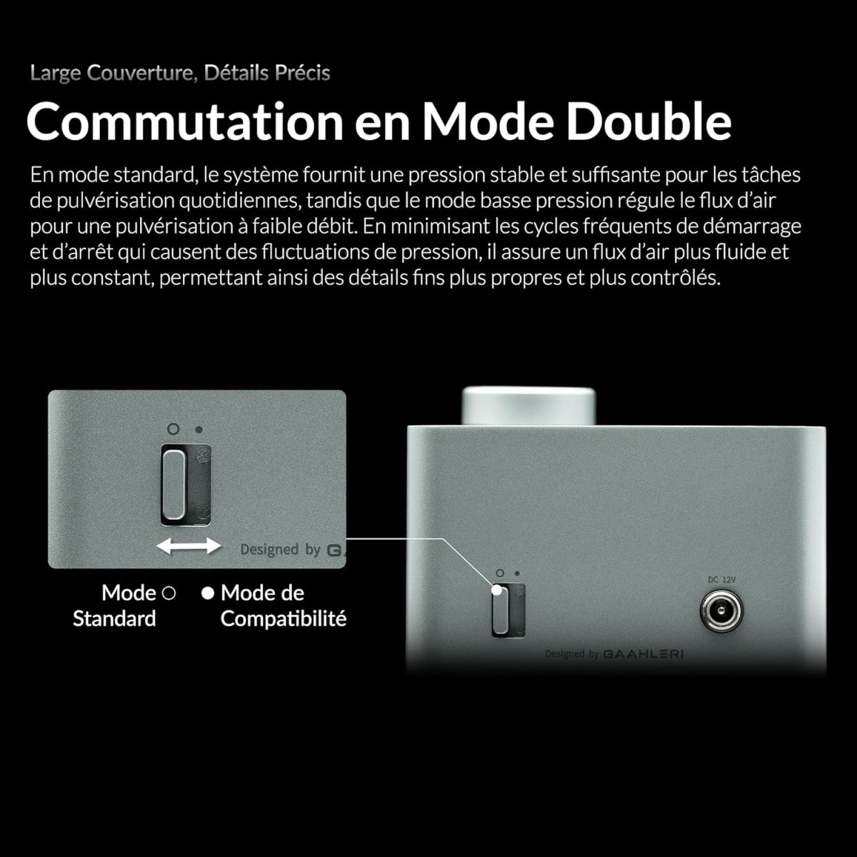 Mini compresseur d'air Turbox Mini pour aérographe Gaahleri 47552 -... Mini compresseur d'air Turbox Mini pour aérographe Gaahleri 47552 -...