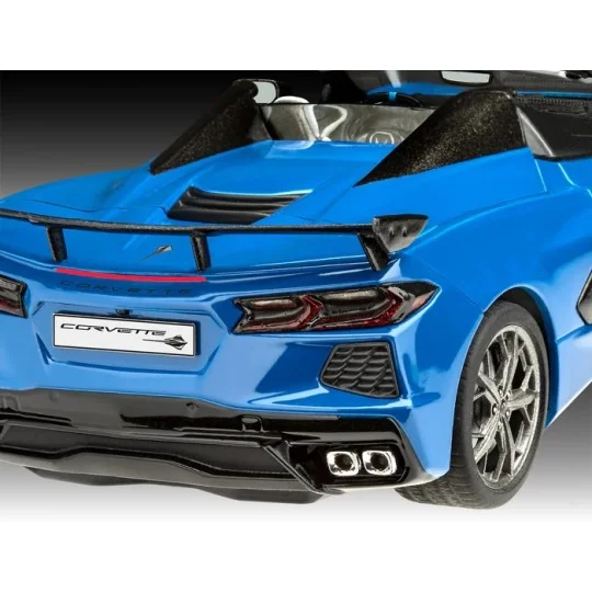 07750-Revell Corvette C8 Convertible 1/25 scale model car - 07750