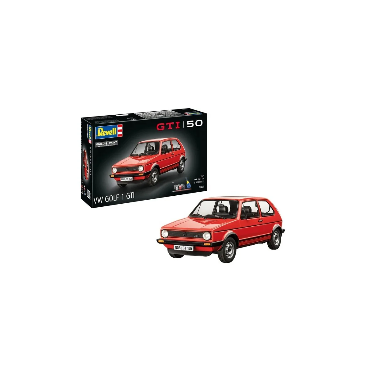 Maquette Revell Coffret 50 ans de VW Golf 1 GTi 1/24 - 05623 - 05623