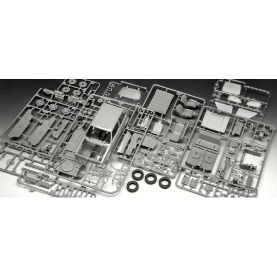 05623-Maquette Revell Coffret 50 ans de VW Golf 1 GTi 1/24 - 05623
