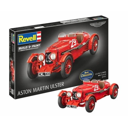 Revell Aston Martin Ulster 1/32 scale model car - 07751 - 07751 07751-Revell Aston Martin Ulster 1/32 scale model car - 07751