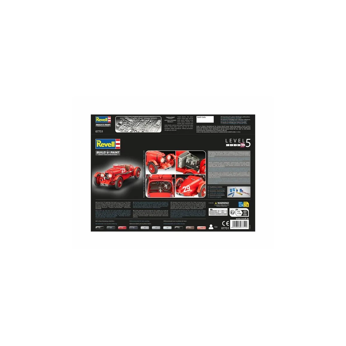 Maquette voiture Revell Aston Martin Ulster 1/32 - 07751 - 07751