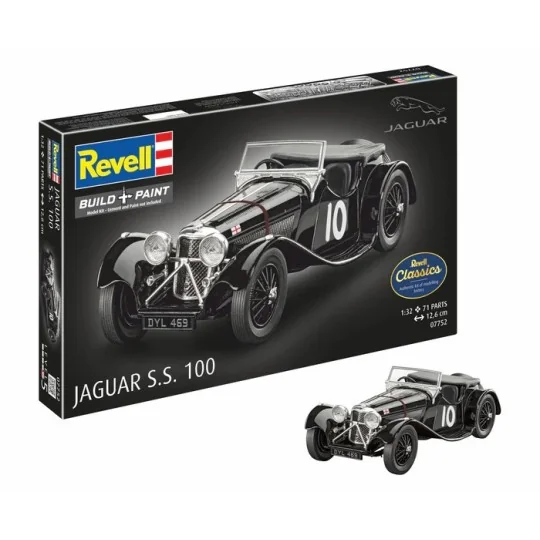 07752-Maquette voiture Revell Jaguar SS 100 1/32 - 07752