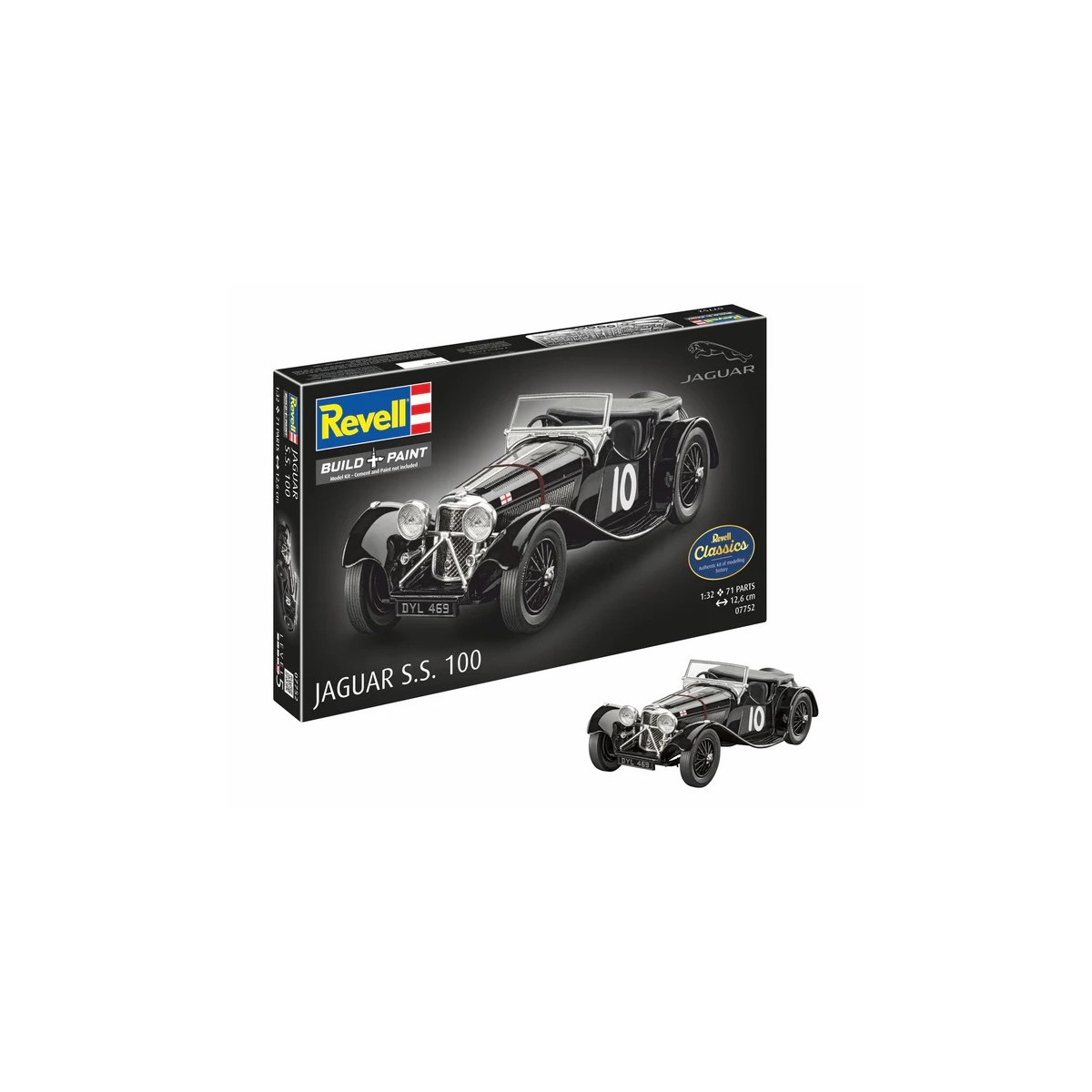 Maquette voiture Revell Jaguar SS 100 1/32 - 07752 - 07752