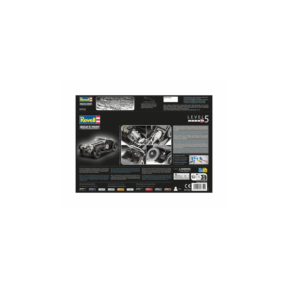 Maquette voiture Revell Jaguar SS 100 1/32 - 07752 - 07752