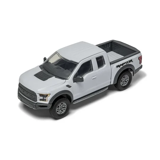 Maquette voiture Ford F-150 Raptor Gris - QuickBuild Airfix - J6053... J6053-Maquette voiture Ford F-150 Raptor Gris - QuickBuild Airfix - J6053